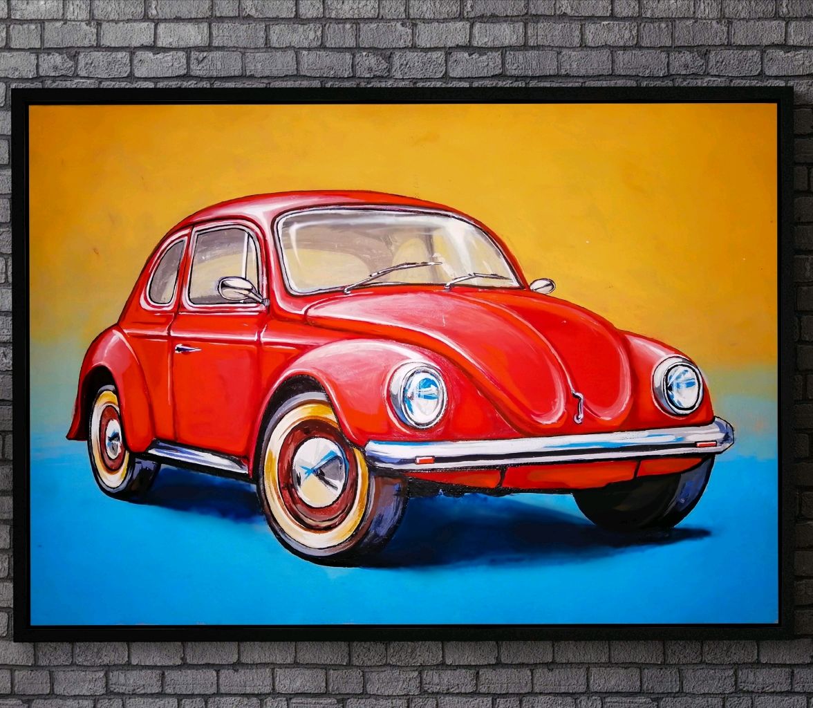 Рекламные плакаты Volkswagen Beetle