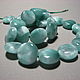 Pectolite tablets (tm Green Angelite)15h6 mm. Minerals. Elena (luxury-fittings). Online shopping on My Livemaster.  Фото №2