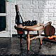 Винный столик из сибирского кедра VN5, Подносы, Новокузнецк,  Фото №1