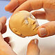 Master class 'Simple methods of modeling a doll's head'. Boudoir doll. DollsMariaSopova. My Livemaster. Фото №5