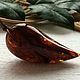 Vintage pendant from solid Baltic amber "Tiger's Claw". Vintage pendants. Mark Amberstein, sale amber products. My Livemaster. Фото №4