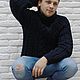 Заказать Свитер мужской "Удачный". Елена Velena. Ярмарка Мастеров. . Свитеры мужские Фото №3