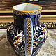 Заказать Винтаж: Gien, Франция, фаянсовый кувшин, серия Renaissance Fond Bleu. French-vintage-gallery. Ярмарка Мастеров. . Вазы винтажные Фото №3