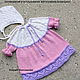 Taisiya knitted dress for girls, Dresses, Novokuznetsk,  Фото №1