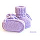 Warm knitted booties for babies. Alpaca. Babys bootees. Olgamusinaekb. Online shopping on My Livemaster.  Фото №2