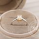 Золотое кольцо с желтым бриллиантом 1 карат. Кольцо помолвочное. FROLOF JEWELRY. Ярмарка Мастеров.  Фото №6