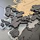  Карта мира. Карты мира. Wooden3Dmap. Ярмарка Мастеров.  Фото №6