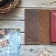 Leather Passport Cover Skin Brown. Passport cover. Mox workshop. Online shopping on My Livemaster.  Фото №2