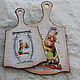 Cutting Board, decorative ' Cheerful hostess'. Kitchen sets. beautifulcrafts. Online shopping on My Livemaster.  Фото №2