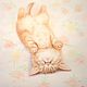 Picture in the bedroom do not disturb!) to the nursery, sleeping cat. Pictures. give to know the wonders. Online shopping on My Livemaster.  Фото №2