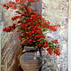  Красные цветы, Картины, Курчатов,  Фото №1