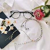 Аксессуары handmade. Livemaster - original item Beaded Eyeglass Chains.. Handmade.