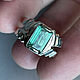 Men's Gold Ring with Emerald (2,23 ct) Handmade Ring. Rings. Bauroom - vedic jewelry & gemstones (bauroom). My Livemaster. Фото №4