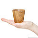 Wooden shot glass made of Siberian elm. R12. Shot Glasses. ART OF SIBERIA. Online shopping on My Livemaster.  Фото №2