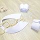 Order A set of Cuffs and collar / white. ERIO SHOP. Livemaster. . Collars Фото №3