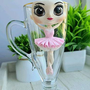 Посуда ручной работы. Ярмарка Мастеров - ручная работа Балерина Капучино. Handmade.