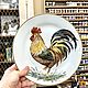  Cock. Plates. ArtFlera (artflera). Online shopping on My Livemaster.  Фото №2