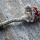 Textile brooch-mushroom Toadstool - Fly Agaric. Brooches. Heat hands (TeplOlino). Online shopping on My Livemaster.  Фото №2