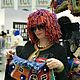 Шапка-парик «КАРЕ» с переходом цвета. Шапки. Анна Лесникова      Les accessoires. Ярмарка Мастеров.  Фото №4