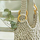 shopper: Boho bag string bag. Shopper. avokado. Online shopping on My Livemaster.  Фото №2