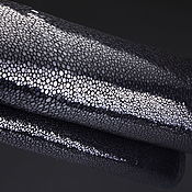 Материалы для творчества handmade. Livemaster - original item Sea stingray leather, polished oval, width 44-48 cm IMC2012B1. Handmade.