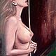 Эротическая картина маслом. Картины. Елена .картины в стиле ню.(от приличных до неприличных). Ярмарка Мастеров.  Фото №4