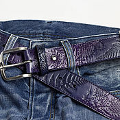 Аксессуары handmade. Livemaster - original item Leather Belt. Handmade.