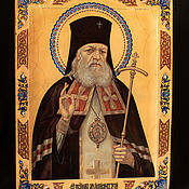 Картины и панно handmade. Livemaster - original item Icon of St. Luke of the Crimea. Handmade.