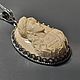 Order Victoria – carved cameo pendant made of mammoth tusk. artegiony. Livemaster. . Locket Фото №3