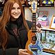 Укулеле "Канагава" гавайская гитара. Укулеле (гавайская гитара). Guitar & Ukulele art Studio. Интернет-магазин Ярмарка Мастеров.  Фото №2