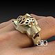 Ring: Men's Jaguar ring. Gold 585, Rings, Moscow,  Фото №1