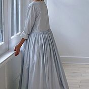 Одежда handmade. Livemaster - original item Dress made of Swiss cotton 
