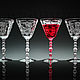 Order Collectible Crystal glasses with etching. antiqueb (antiqueb). Livemaster. . Wine Glasses Фото №3