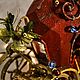 Карета новогодняя. Элементы интерьера. Elya-94. Интернет-магазин Ярмарка Мастеров.  Фото №2