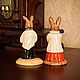Заказать Винтаж: Royal Doulton кролики викарий и певчий, Англия, 2000 год. Karina(Anti_vinta). Ярмарка Мастеров. . Статуэтки винтажные Фото №3