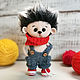 Order Soft toys: Timokha the Hedgehog. sToryToys. Livemaster. . Stuffed Toys Фото №3