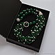 Necklace chrysoprase and pearls LEOPARD. Necklace. NINASilverBox (SilverBox). My Livemaster. Фото №5