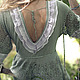 Платье "Дриада". Платья. Jannetta knits  Luxury handmade. Ярмарка Мастеров.  Фото №4