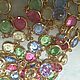 Винтаж: Swarovski. Ожерелье с кристаллами в оправе безель. Колье винтажные. Vintage&style. Ярмарка Мастеров.  Фото №7