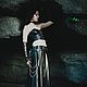 кожаный топ Black Queen. Топы. Wild Plaid авторская одежда. Ярмарка Мастеров.  Фото №4