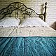 Льняное стеганное покрывало одеяло двустороннее. Пледы. iva olinen home. Ярмарка Мастеров.  Фото №4