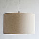 Lampshade straight hanging linen 100% (48*48*30). Lampshades. Hill & Mill. My Livemaster. Фото №5