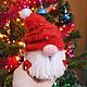 Order Christmas gnome. Favorite toys from Kafetina. Livemaster. . Stuffed Toys Фото №3