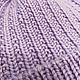 Шапка зимняя вязаная 100% высококачественная шерсть. Шапки. Оксана и Анна. Интернет-магазин Ярмарка Мастеров.  Фото №2