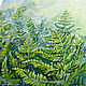 Fern in a haze, oil painting. Pictures. Belasla. Online shopping on My Livemaster.  Фото №2