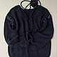 Джемпер с пайетками из хлопка. Джемперы. Knitbyrimma. Ярмарка Мастеров.  Фото №4