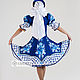Order costumes: Dance costume ' Gzhel-Kobalt'. SLAVYANKA. Livemaster. . Carnival costumes Фото №3