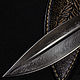 Knife 'Feather' made of Damascus steel. Knives. zlathunter. Online shopping on My Livemaster.  Фото №2
