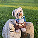 Stuffed toys, knitted Teddy: Micah 20 cm. Stuffed Toys. sToryToys. Online shopping on My Livemaster.  Фото №2