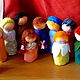 набор кукол для кукольного спектакля. Кукольный театр. Alla  (Waldorf doll&toy). Интернет-магазин Ярмарка Мастеров.  Фото №2